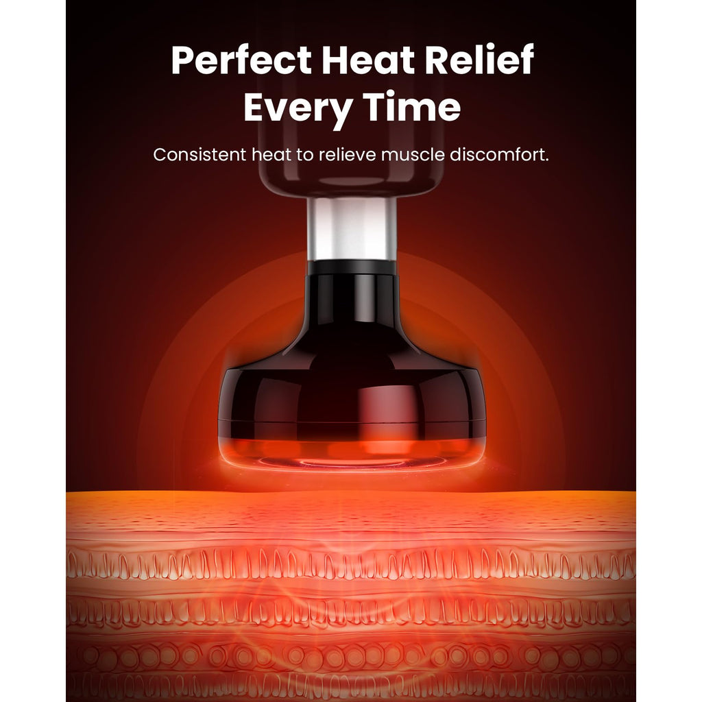 Dual Heated Massage Gun Set