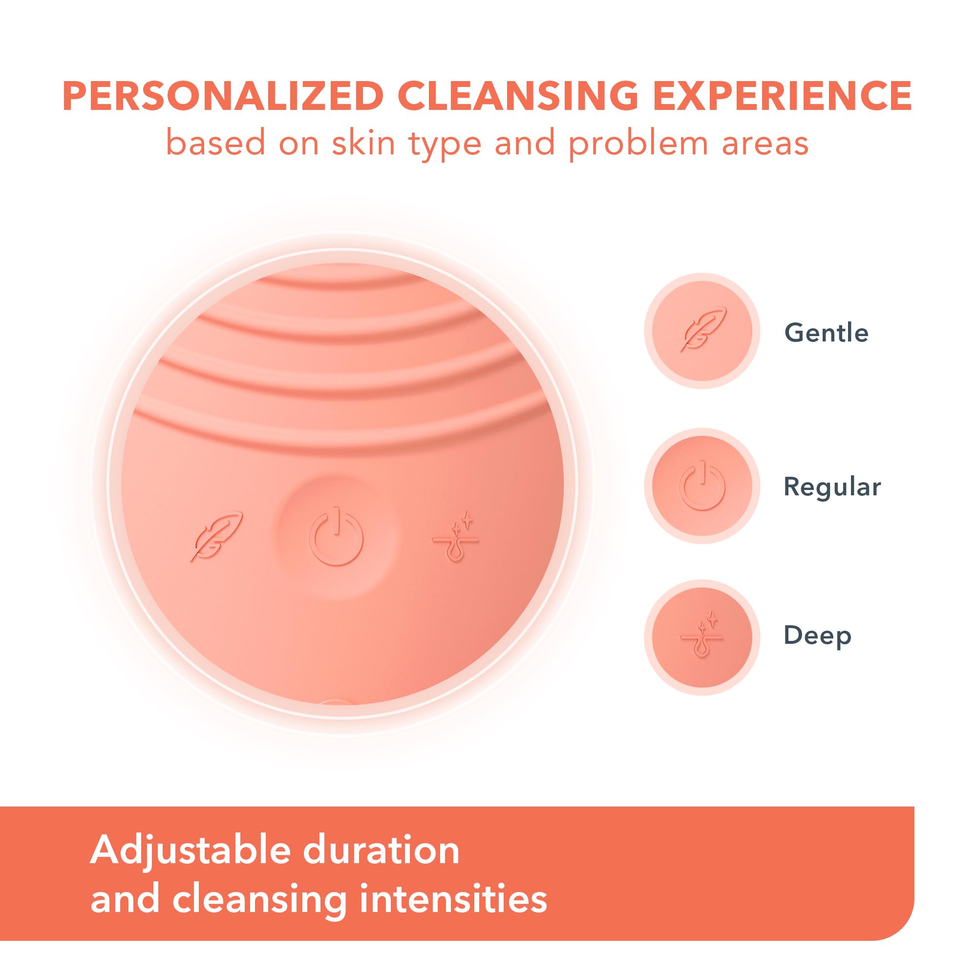 Silicone Facial Cleansing Brush and Massager
