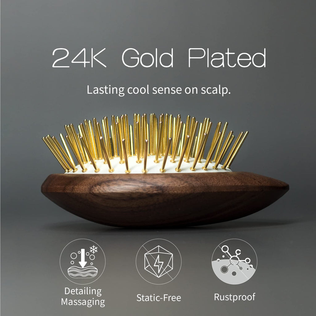 Bamboo Gua Sha Scalp Massage Brush