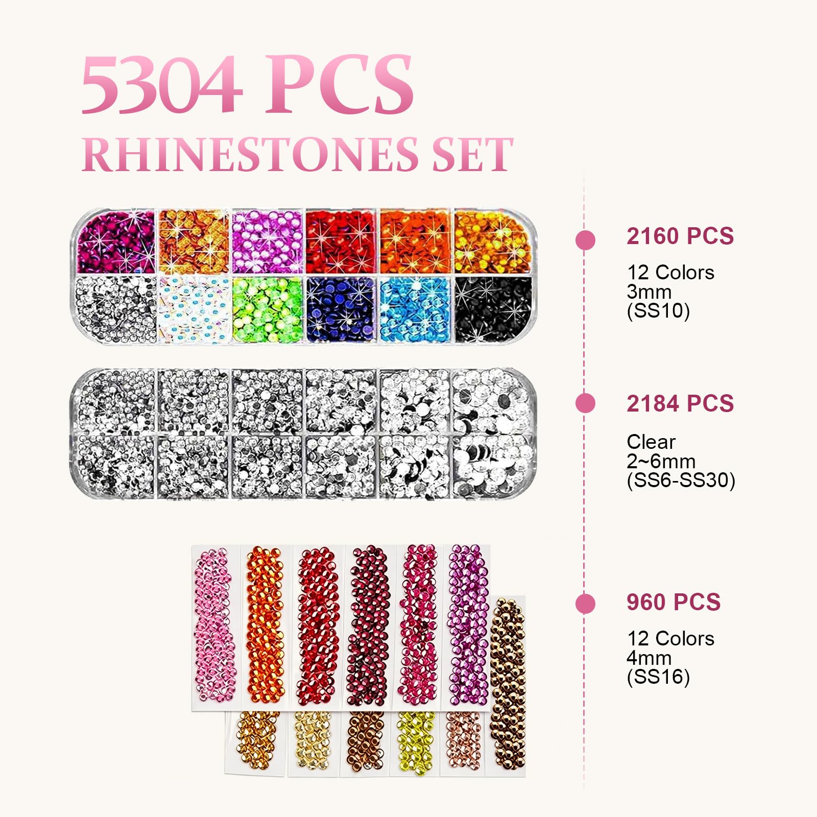 Hotfix Rhinestone Applicator Tool Kit