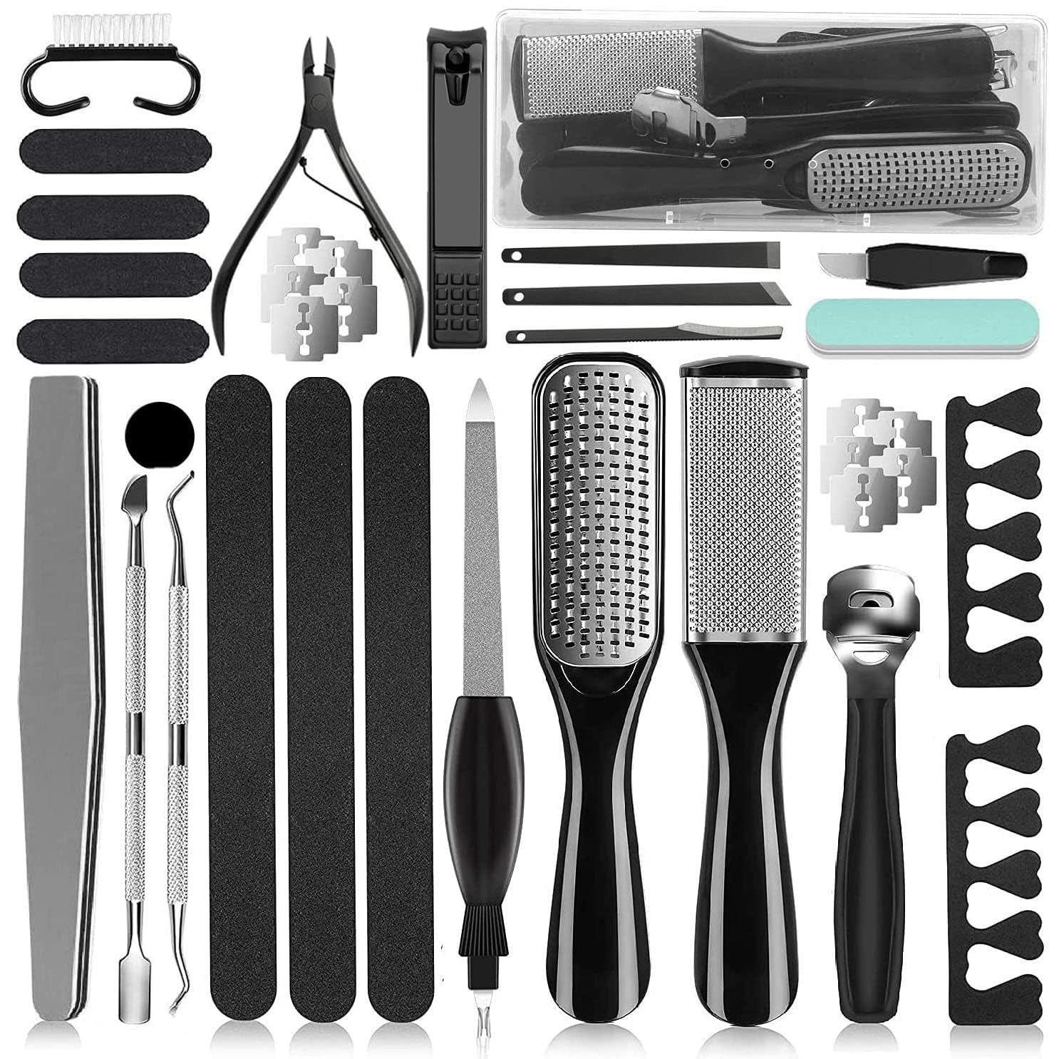 36-Piece Manicure and Pedicure Kit