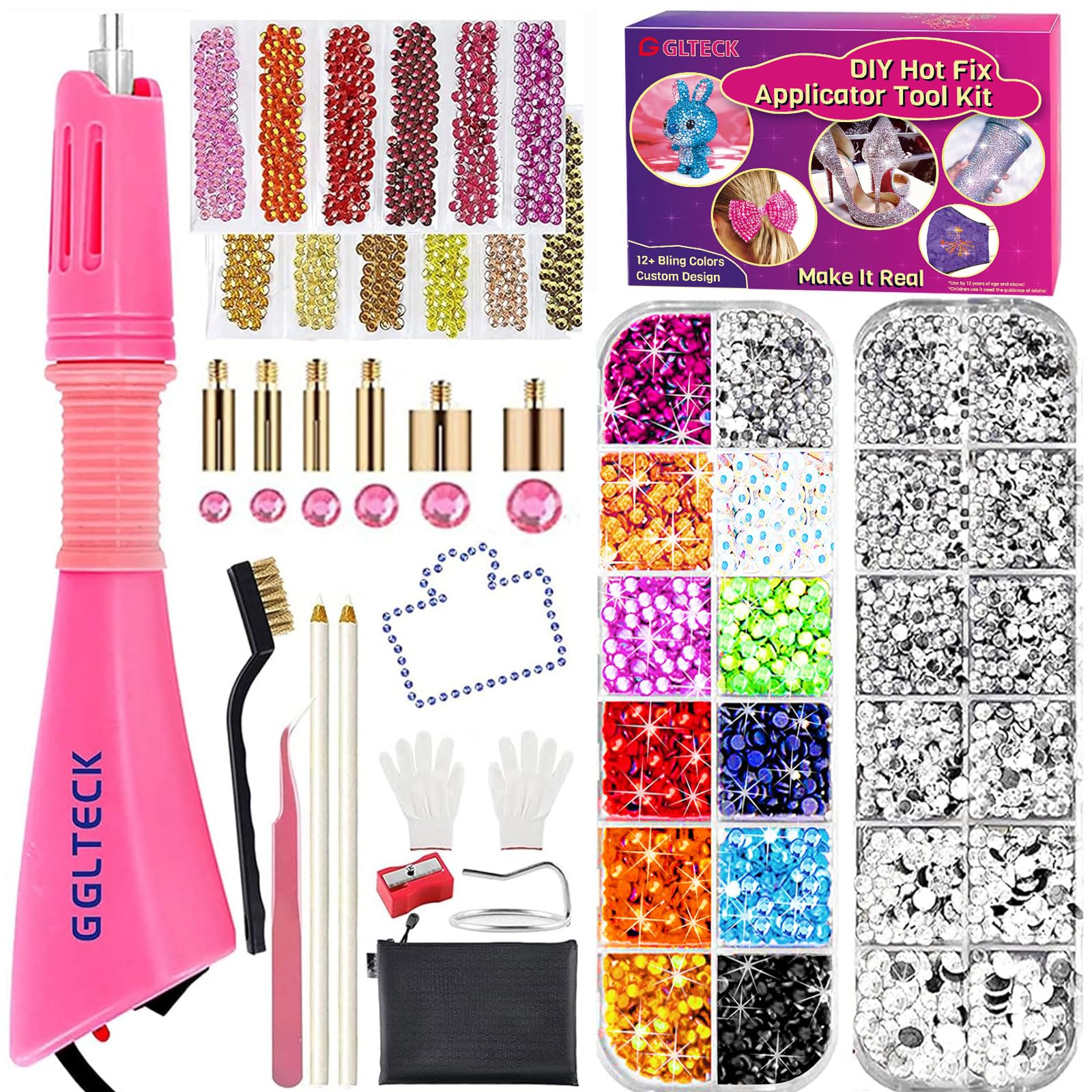 Hotfix Rhinestone Applicator Tool Kit