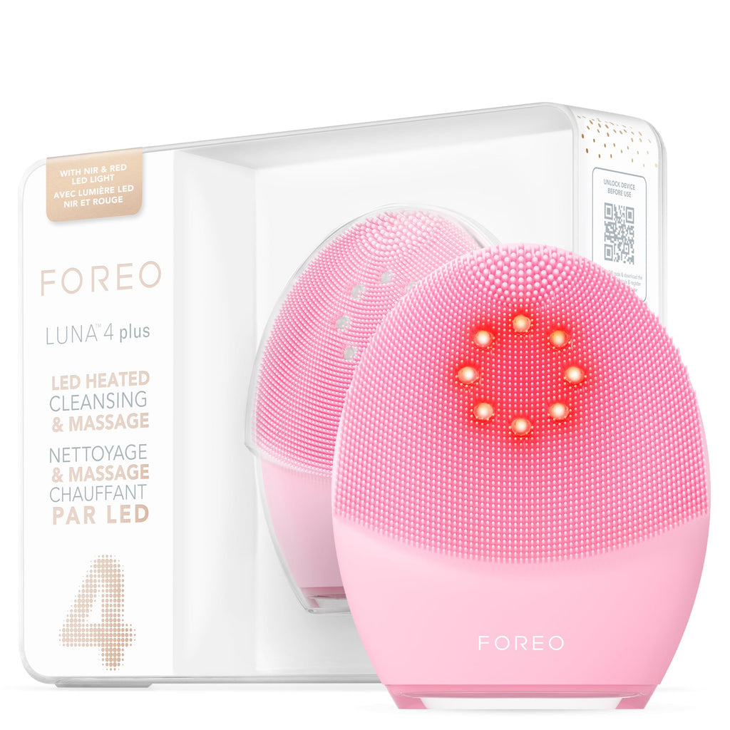 Facial Cleansing Brush with Light Therapy and Microcurrent