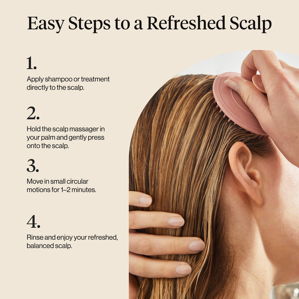 Silicone Shampoo Scalp Massage Brush