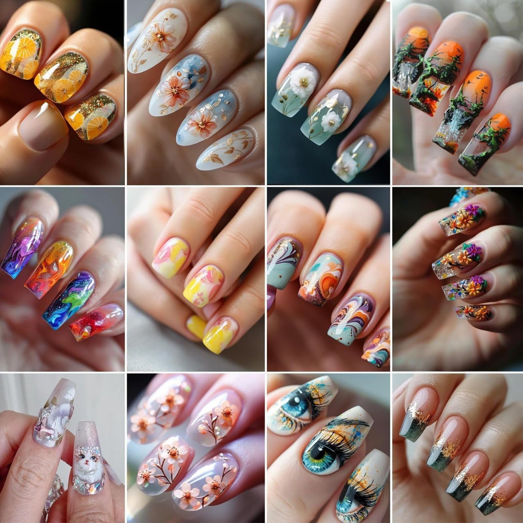Smart 3D Nail Art Printer Kit