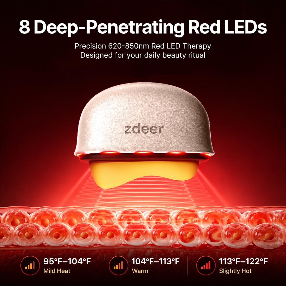 LED Heated Gua Sha Facial Massager