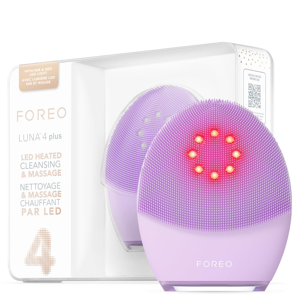 Facial Cleansing Brush with Light Therapy and Microcurrent