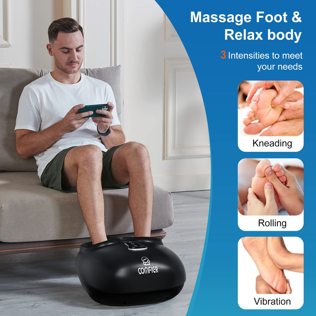 Heated Foot and Scalp Massager Set